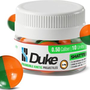 Duke ShatterShot, 50 Caliber Frangible Kinetic Projectiles 2.5g