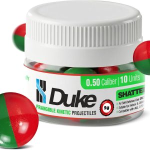 Duke ShatterShot, 50 Caliber Frangible Kinetic Projectiles 5g